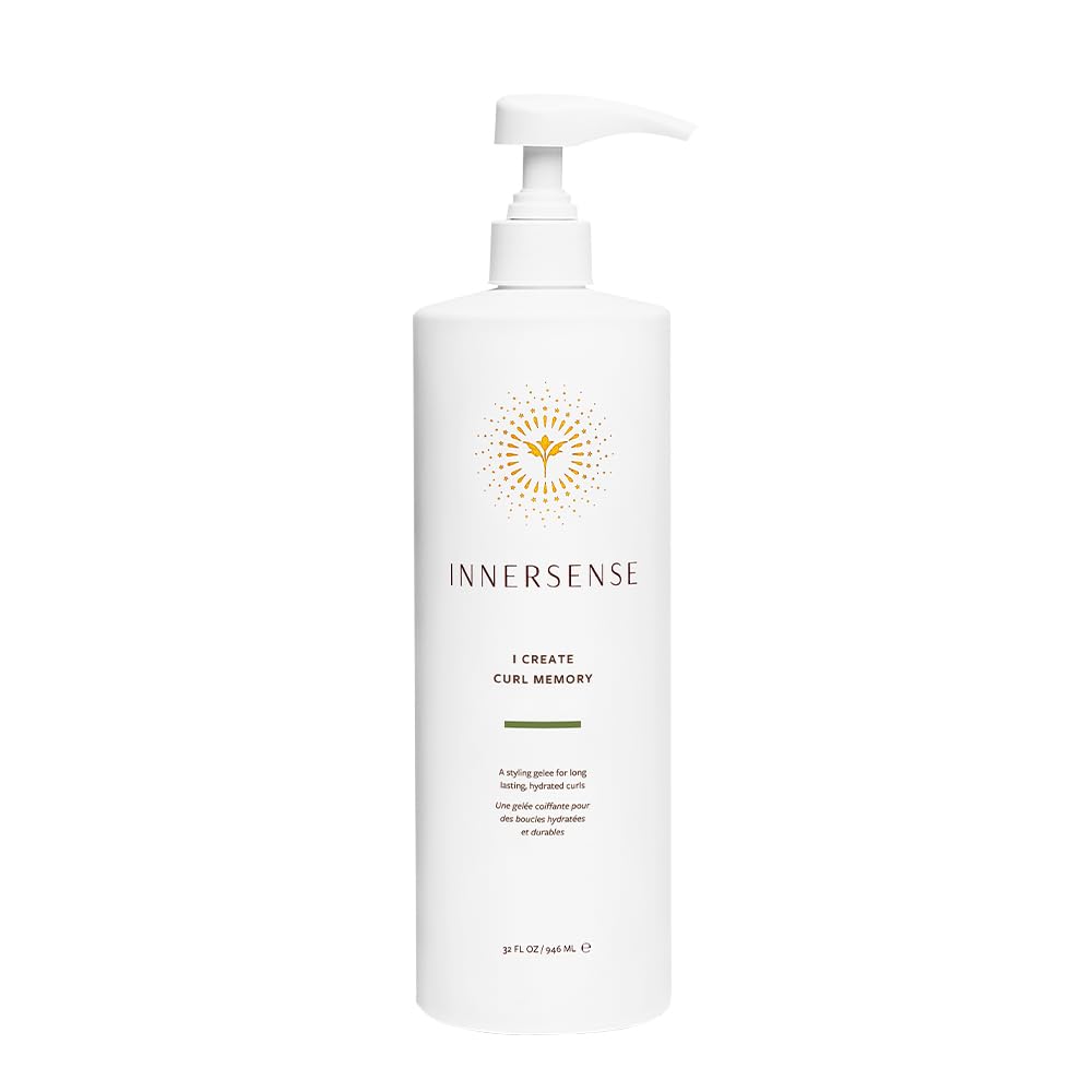 INNERSENSE Organic Beauty - I Create Curl Memory Gel | Non-Toxic, Cruelty-Free Haircare (10 oz | 295 ml)
