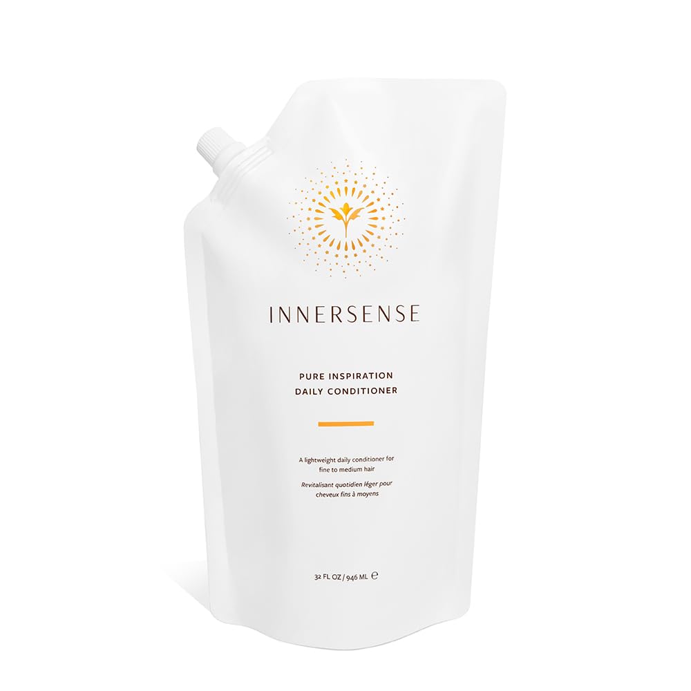 INNERSENSE Organic Beauty - Natural Pure Inspiration Daily Conditioner | Non-Toxic, Cruelty-Free, Clean Haircare (10oz)