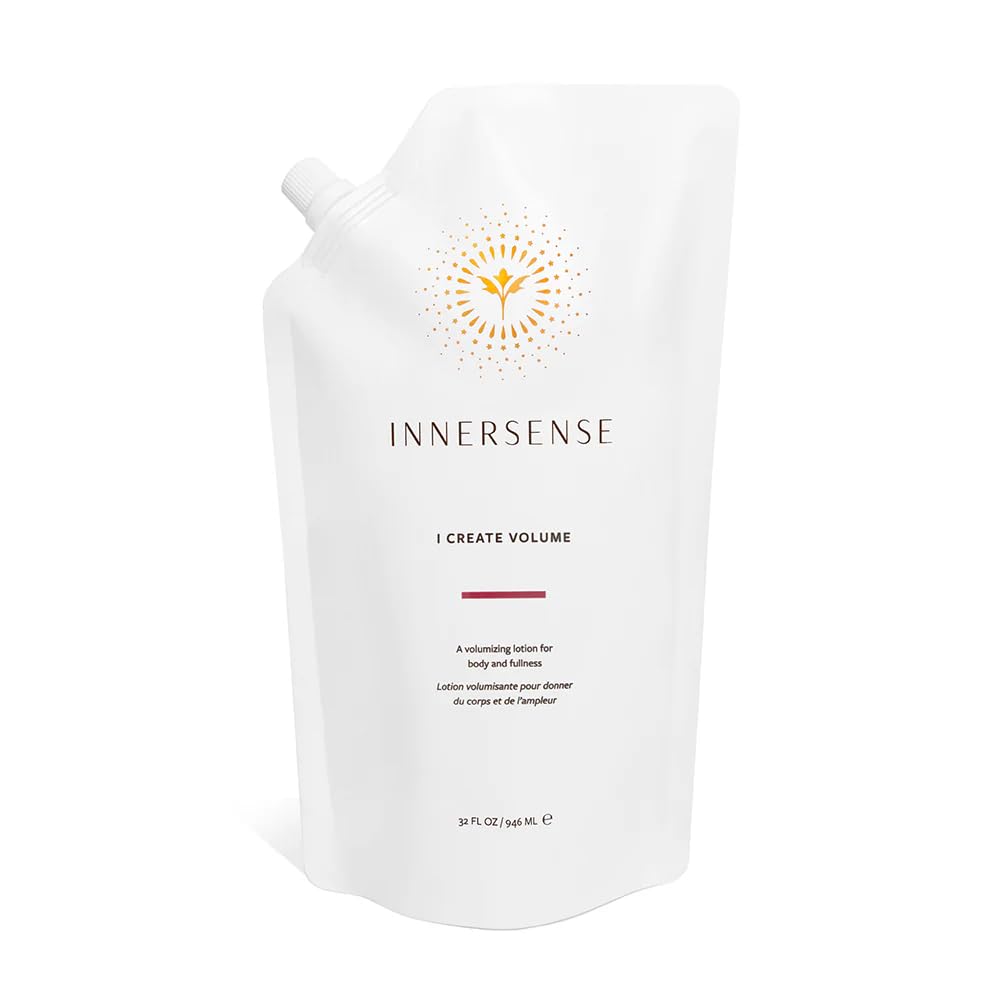INNERSENSE Organic Beauty - Natural I Create Volume Hair Volumizing Lotion | Non-Toxic, Cruelty-Free, Clean Haircare (Full Size, 10 fl oz | 295 ml)