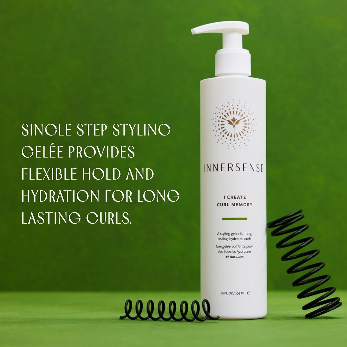 INNERSENSE Organic Beauty - I Create Curl Memory Gel | Non-Toxic, Cruelty-Free Haircare (10 oz | 295 ml)